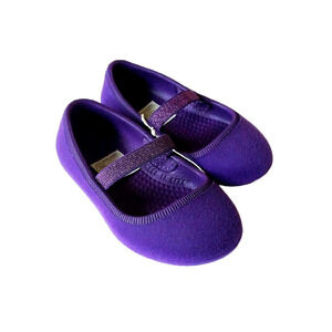 Native Baby Size 5 Margot Velvet Infant/ Toddler Purple NWT